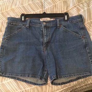 Levi’s high waisted shorts size 14